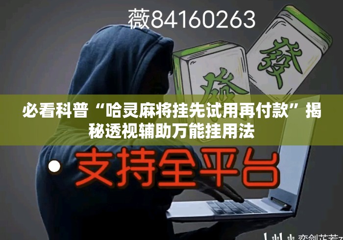 必看科普“哈灵麻将挂先试用再付款	”揭秘透视辅助万能挂用法