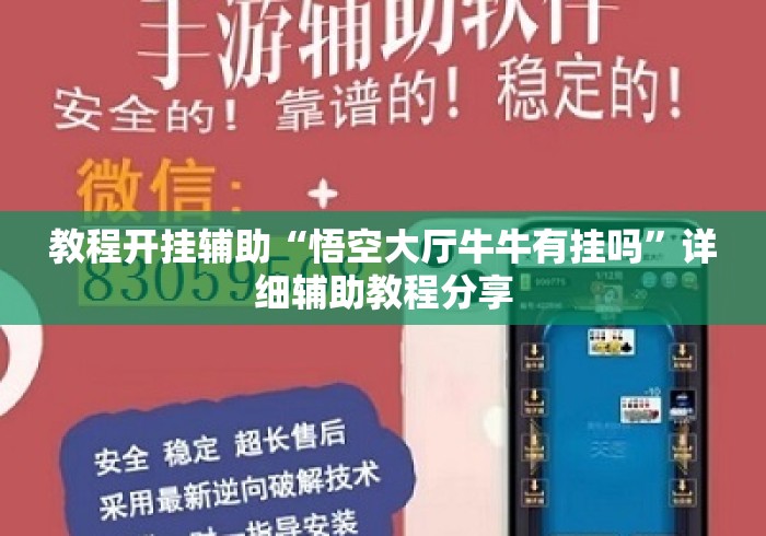 教程开挂辅助“悟空大厅牛牛有挂吗	”详细辅助教程分享