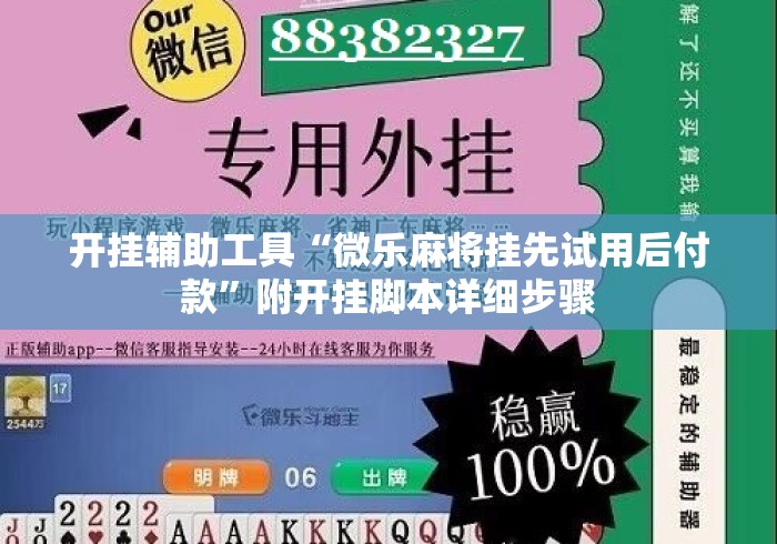 开挂辅助工具“微乐麻将挂先试用后付款	”附开挂脚本详细步骤