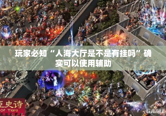 玩家必知“人海大厅是不是有挂吗”确实可以使用辅助