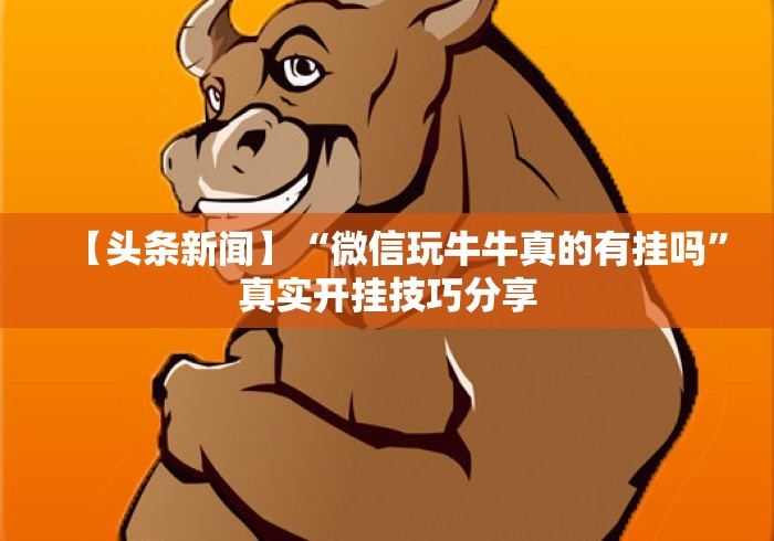 【头条新闻】“微信玩牛牛真的有挂吗”真实开挂技巧分享