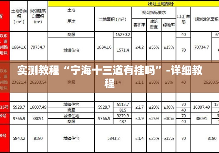 实测教程“宁海十三道有挂吗”-详细教程