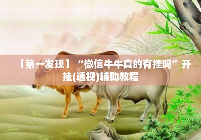 【第一发现】“微信牛牛真的有挂吗”开挂(透视)辅助教程