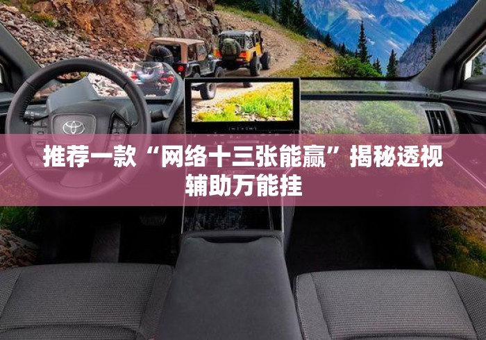 推荐一款“网络十三张能赢”揭秘透视辅助万能挂