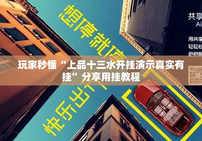 玩家秒懂“上品十三水开挂演示真实有挂”分享用挂教程
