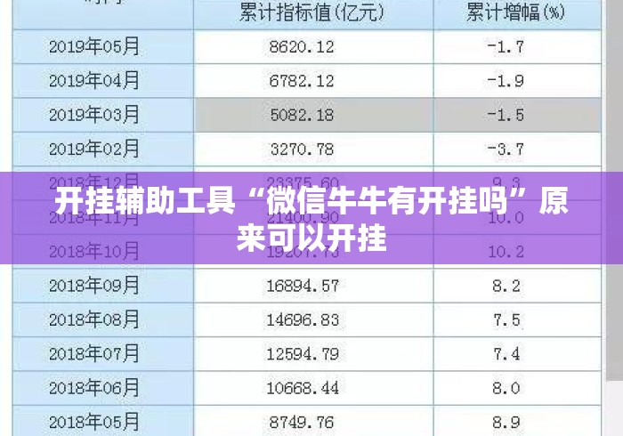开挂辅助工具“微信牛牛有开挂吗”原来可以开挂