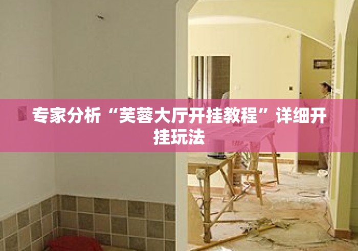 专家分析“芙蓉大厅开挂教程	”详细开挂玩法