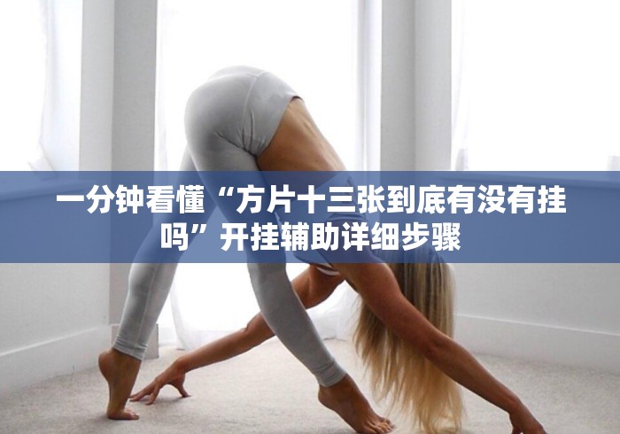 一分钟看懂“方片十三张到底有没有挂吗	”开挂辅助详细步骤