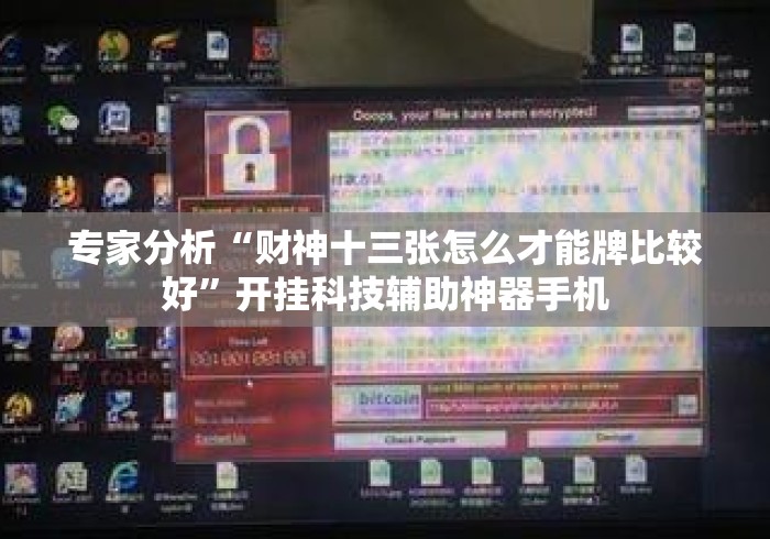 专家分析“财神十三张怎么才能牌比较好”开挂科技辅助神器手机