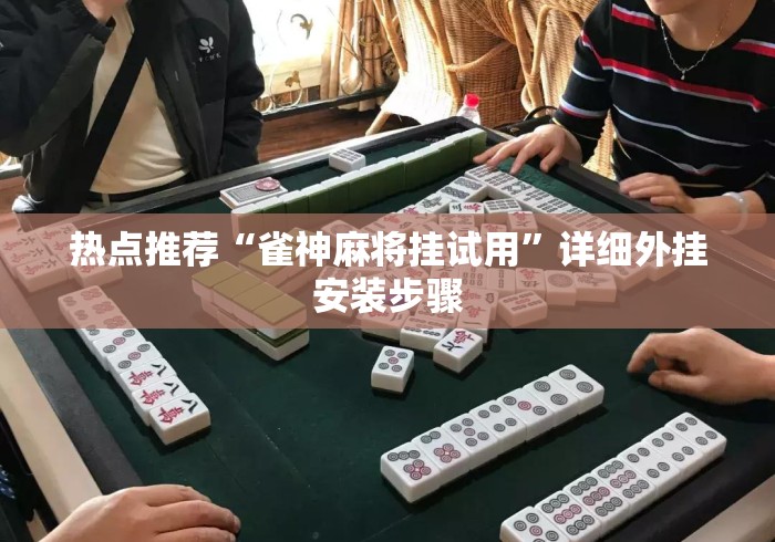 热点推荐“雀神麻将挂试用”详细外挂安装步骤