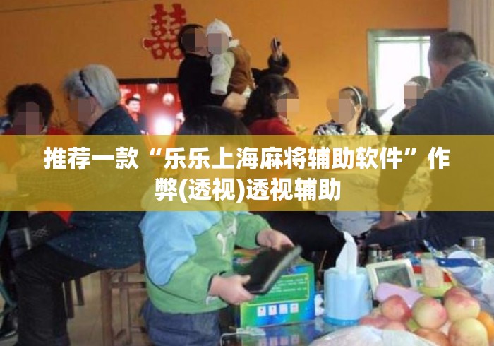 推荐一款“乐乐上海麻将辅助软件”作弊(透视)透视辅助
