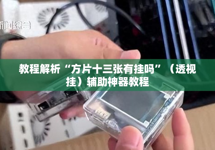 玩家必备攻略!随身十三道真的有挂吗”开挂辅助详细步骤