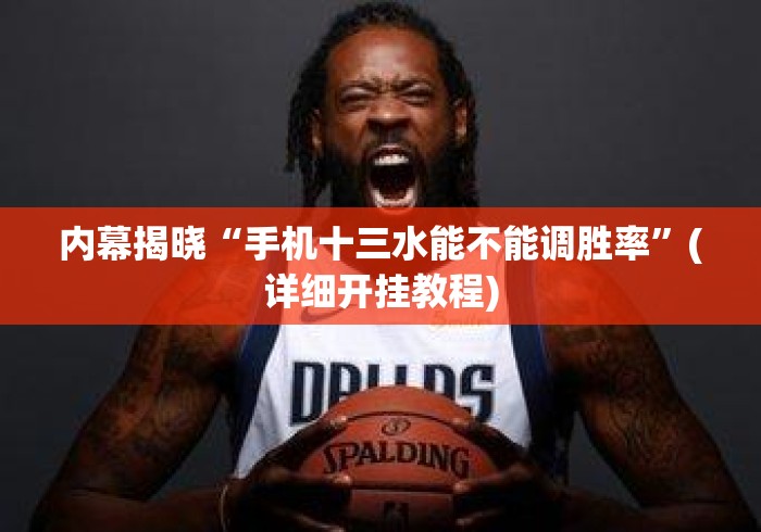 内幕揭晓“手机十三水能不能调胜率”(详细开挂教程)