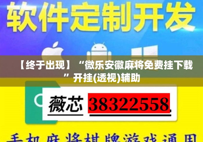 【终于出现】“微乐安徽麻将免费挂下载	”开挂(透视)辅助