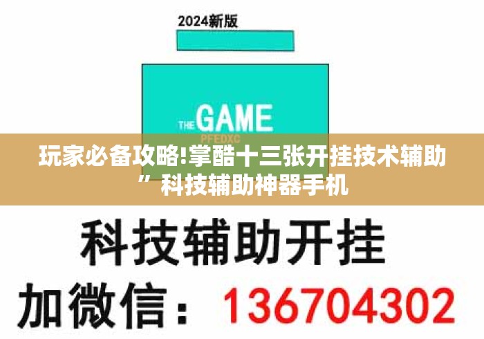玩家必备攻略!掌酷十三张开挂技术辅助”科技辅助神器手机