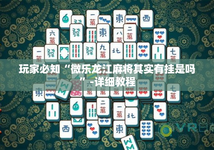 教程解析“微乐海南麻将开挂神器	”开挂(透视)辅助教程