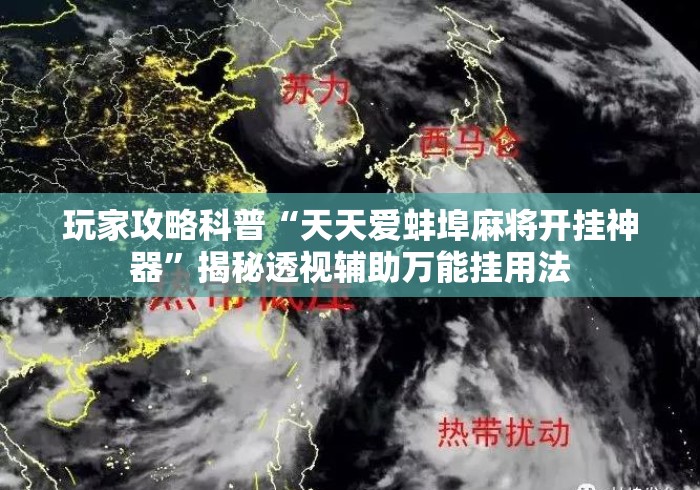 玩家攻略科普“天天爱蚌埠麻将开挂神器”揭秘透视辅助万能挂用法