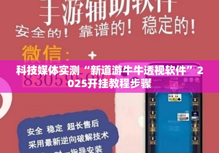 科技媒体实测“新道游牛牛透视软件”2025开挂教程步骤