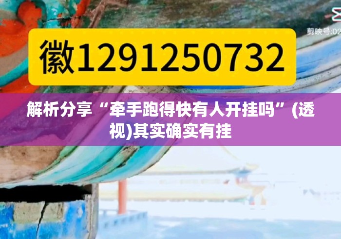 解析分享“牵手跑得快有人开挂吗”(透视)其实确实有挂