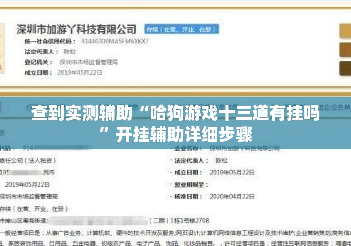 查到实测辅助“哈狗游戏十三道有挂吗	”开挂辅助详细步骤