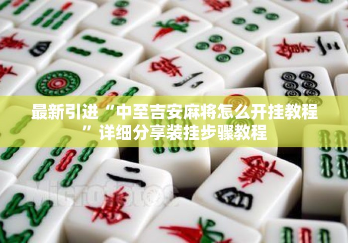 最新引进“中至吉安麻将怎么开挂教程	”详细分享装挂步骤教程