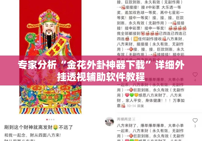 专家分析“金花外卦神器下载”详细外挂透视辅助软件教程