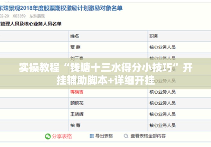 实操教程“钱塘十三水得分小技巧”开挂辅助脚本+详细开挂