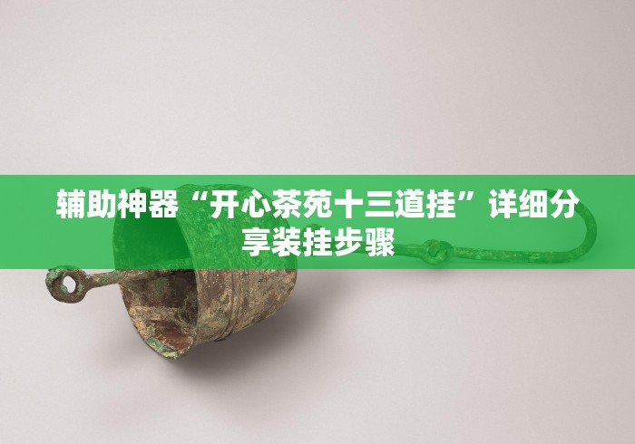 辅助神器“开心茶苑十三道挂”详细分享装挂步骤