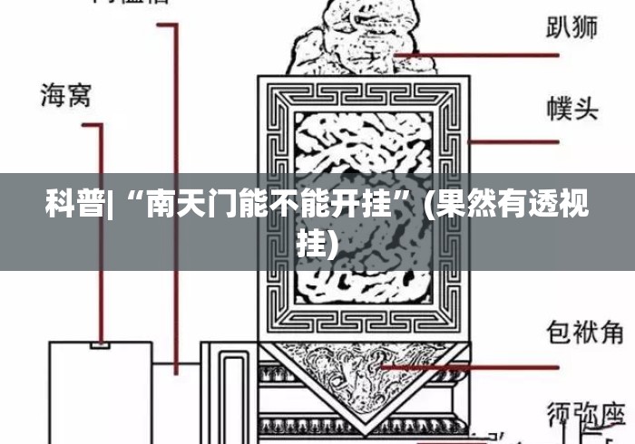 科普|“南天门能不能开挂”(果然有透视挂)