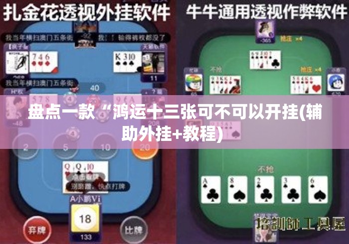 盘点一款“鸿运十三张可不可以开挂(辅助外挂+教程) 盘点一款“鸿运十三张可不可以开挂(辅助外挂+教程)