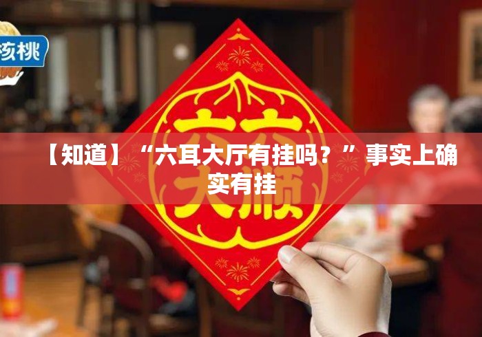 【知道】“六耳大厅有挂吗？	”事实上确实有挂