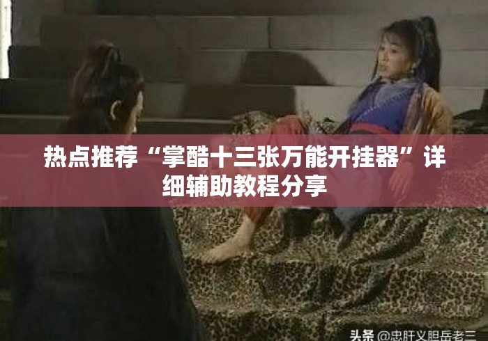 热点推荐“掌酷十三张万能开挂器”详细辅助教程分享