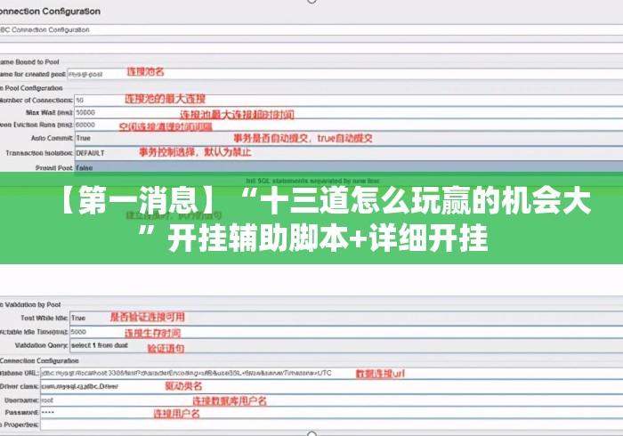 【第一消息】“十三道怎么玩赢的机会大”开挂辅助脚本+详细开挂