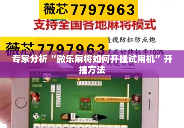 2026最新版下载“微乐山西麻将开挂教程	”通用版下载教程！