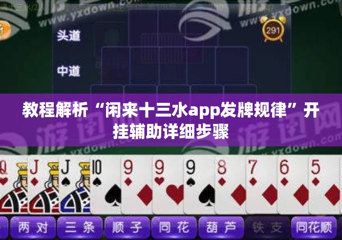 教程解析“闲来十三水app发牌规律”开挂辅助详细步骤