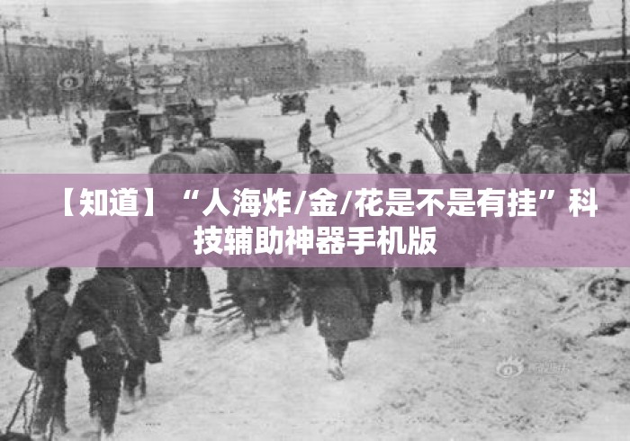【知道】“人海炸/金/花是不是有挂”科技辅助神器手机版