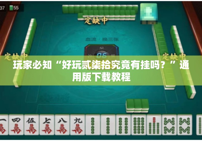 玩家必知“好玩贰柒拾究竟有挂吗？”通用版下载教程