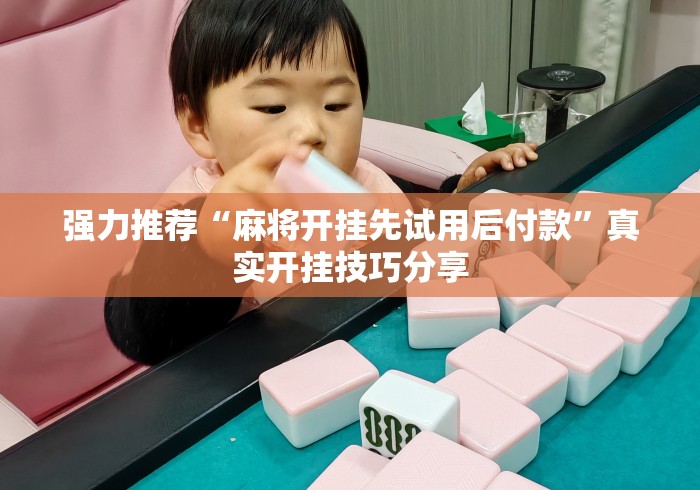 强力推荐“麻将开挂先试用后付款”真实开挂技巧分享