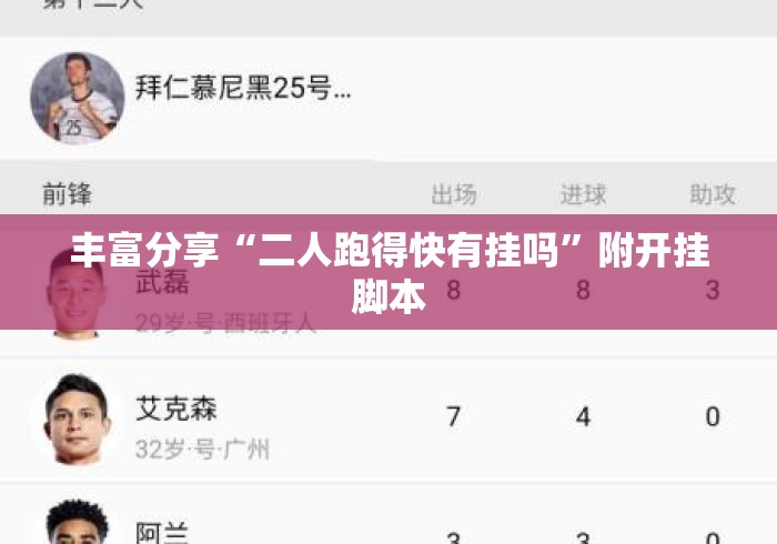 丰富分享“二人跑得快有挂吗”附开挂脚本