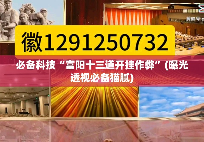 必备科技“富阳十三道开挂作弊”(曝光透视必备猫腻)