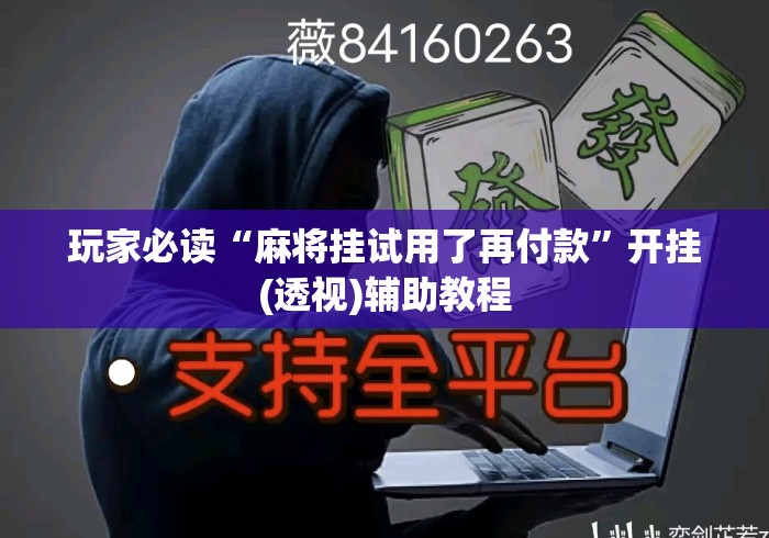 玩家必读“麻将挂试用了再付款”开挂(透视)辅助教程
