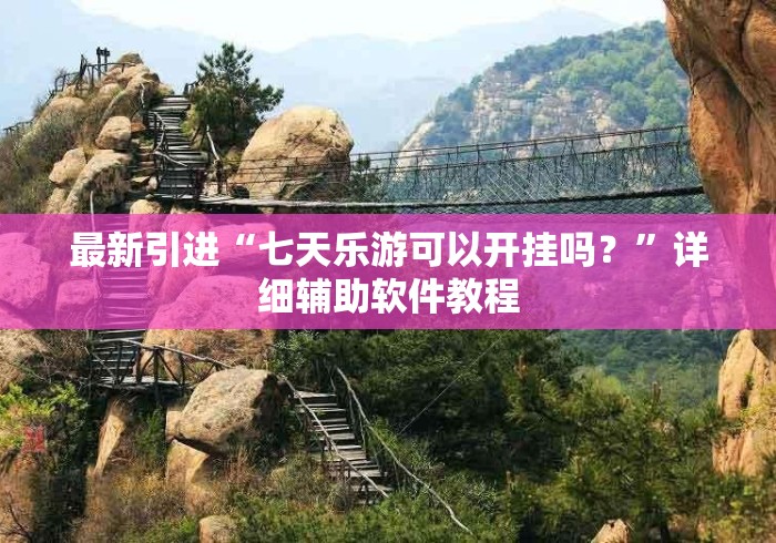 最新引进“七天乐游可以开挂吗？”详细辅助软件教程