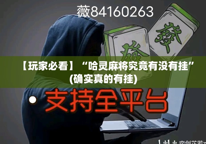 【玩家必看】“哈灵麻将究竟有没有挂”(确实真的有挂)