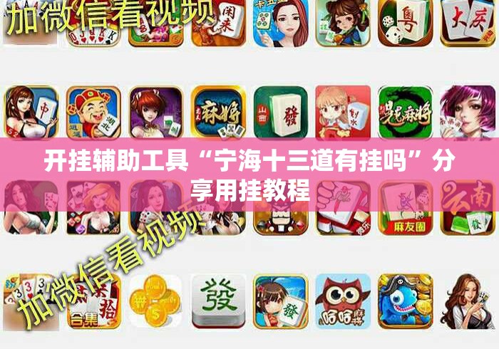 开挂辅助工具“宁海十三道有挂吗”分享用挂教程