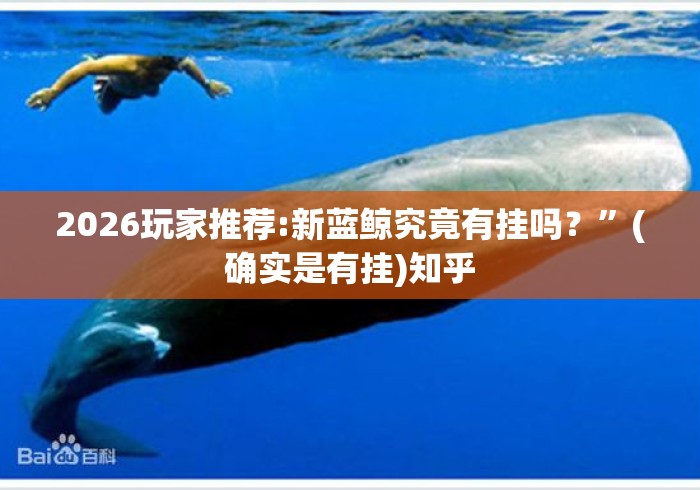 2026玩家推荐:新蓝鲸究竟有挂吗？	”(确实是有挂)知乎