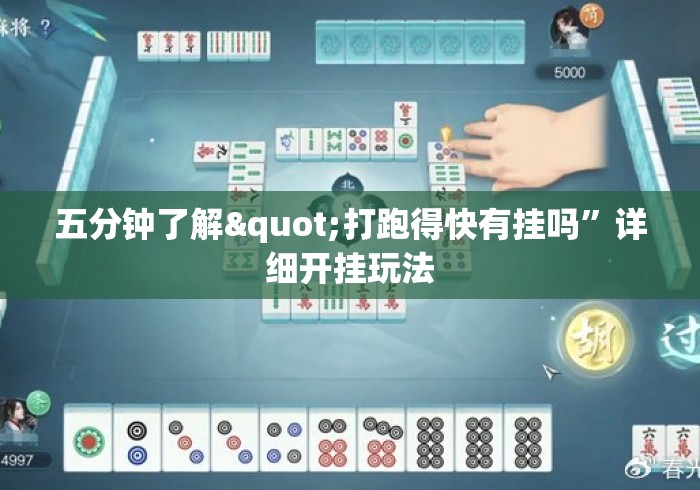 五分钟了解"打跑得快有挂吗	”详细开挂玩法