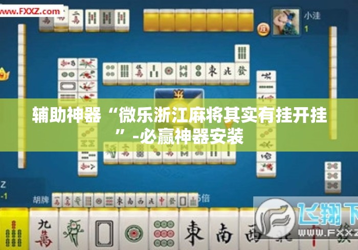 辅助神器“微乐浙江麻将其实有挂开挂”-必赢神器安装