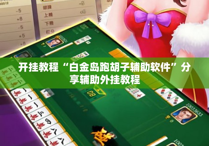 开挂教程“白金岛跑胡子辅助软件”分享辅助外挂教程