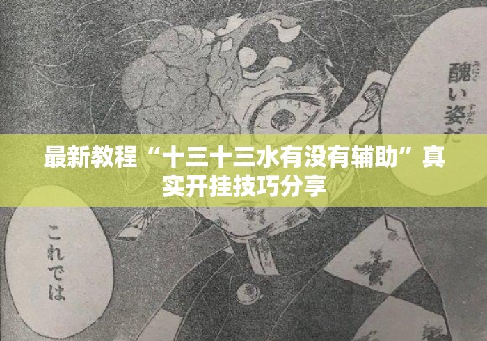 最新教程“十三十三水有没有辅助”真实开挂技巧分享