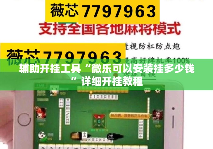 辅助开挂工具“微乐可以安装挂多少钱	”详细开挂教程